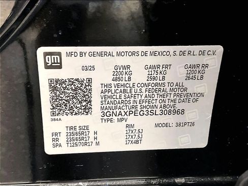 Used 2025 Chevrolet Equinox LT image 36