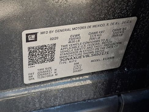 Certified 2020 Chevrolet Equinox LT AWD/4WD image 25