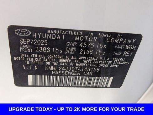 New 2026 Hyundai Sonata Blue FWD image 21