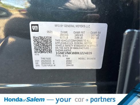 Used 2021 Chevrolet Traverse High Country AWD/4WD image 21