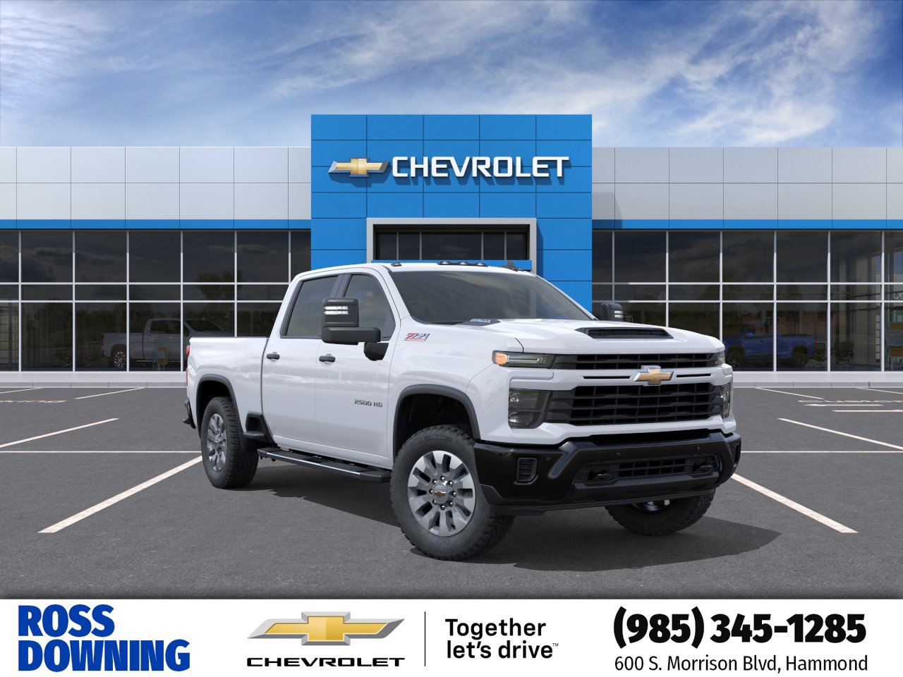 New 2026 Chevrolet Silverado 2500 Custom w/ Custom Value Package AWD/4WD image 1