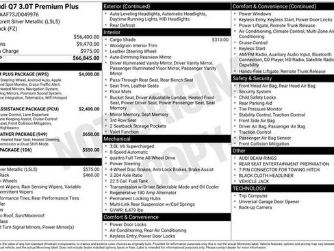 Used 2018 Audi Q7 3.0T Premium Plus w/ Premium Plus Package image 10