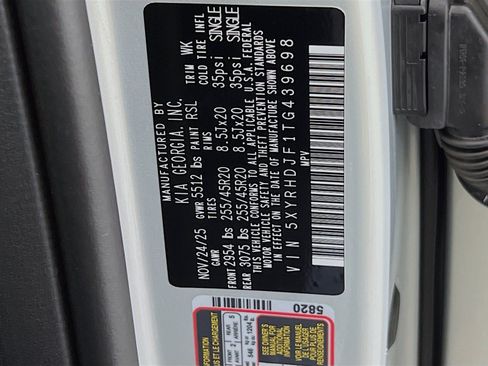 New 2026 Kia Sorento EX AWD/4WD image 37