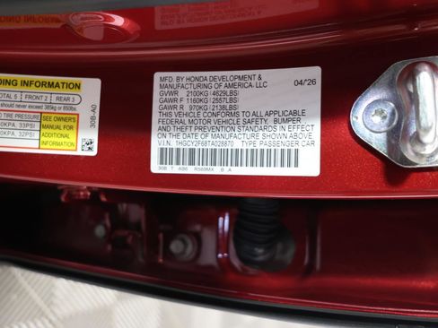 New 2026 Honda Accord EX-L image 28