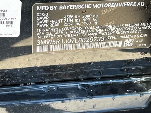 Used 2020 BMW 330i Sedan w/ M Sport Package RWD image 27