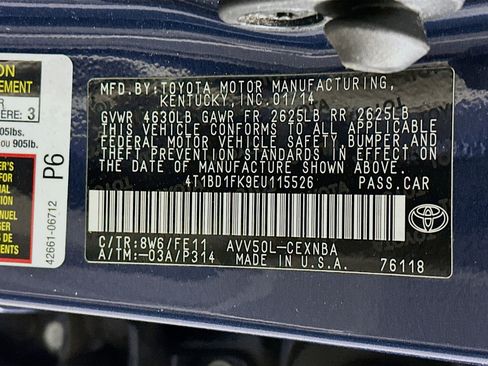 Used 2014 Toyota Camry LE image 12