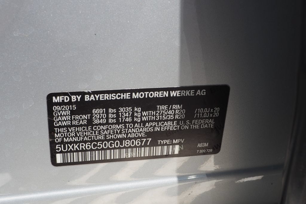 Used 2016 BMW X5 xDrive50i AWD/4WD image 31