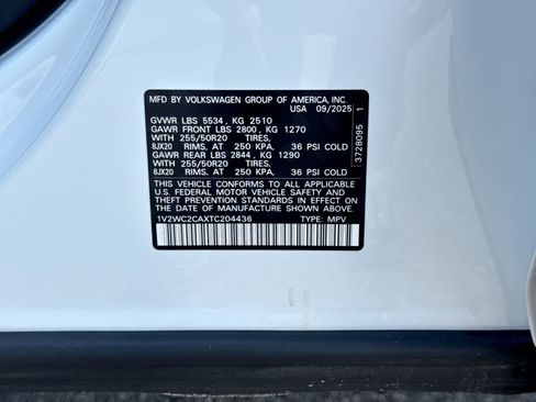 Used 2026 Volkswagen Atlas Cross Sport SE FWD image 42
