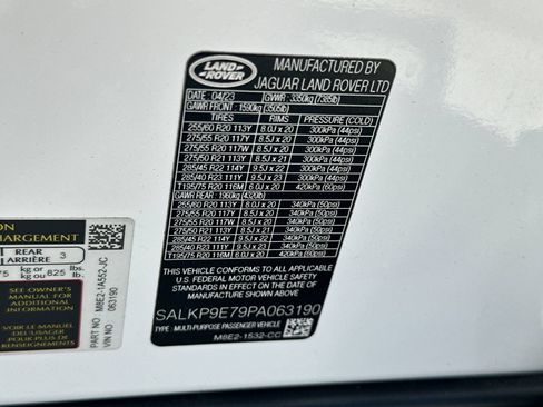 Used 2023 Land Rover Range Rover SE AWD/4WD image 34