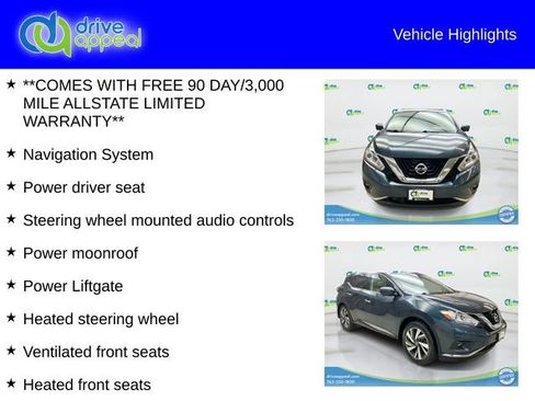 Used 2018 Nissan Murano Platinum w/ Cargo Package image 6