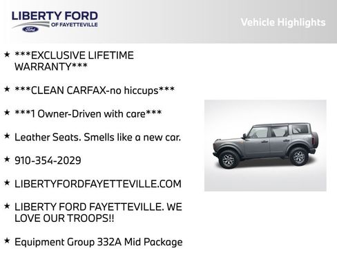 Used 2025 Ford Bronco Badlands AWD/4WD image 5