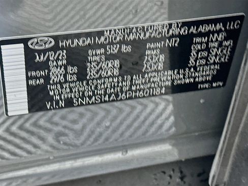 Used 2023 Hyundai Santa Fe SE FWD image 12