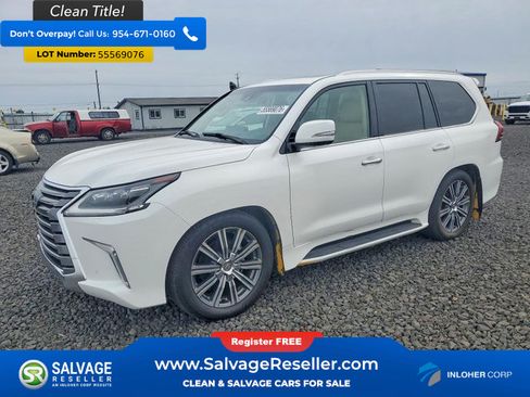 Used 2017 Lexus LX 570 4WD image 1