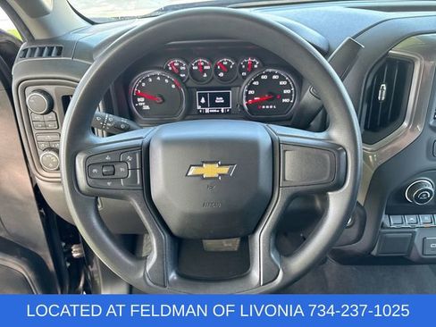 Certified 2024 Chevrolet Silverado 1500 Custom w/ Turbomax Blackout Package AWD/4WD image 11