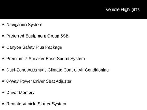 Used 2026 GMC Canyon Denali AWD/4WD image 7