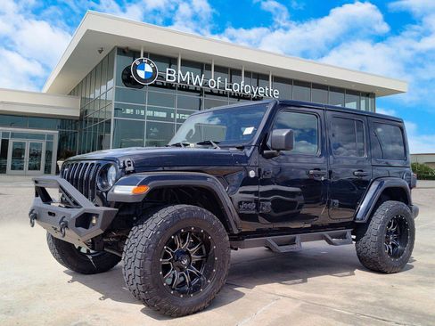 Used 2020 Jeep Wrangler Unlimited Sahara image 1