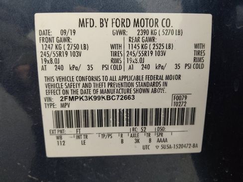 Used 2019 Ford Edge Titanium FWD image 33