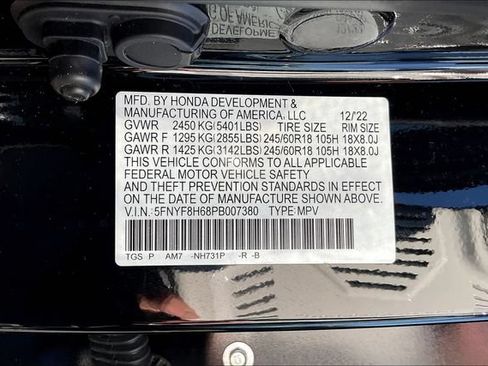 Certified 2023 Honda Passport TrailSport image 21