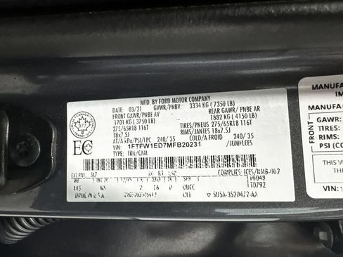 Used 2021 Ford F150 XLT w/ XTR Package AWD/4WD image 39