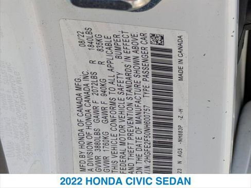 Used 2022 Honda Civic Sport image 26