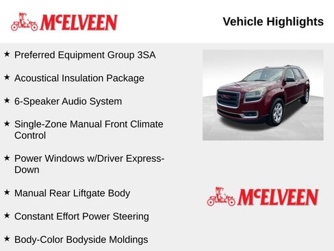 Used 2016 GMC Acadia SLE FWD image 6