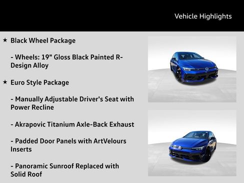 New 2026 Volkswagen Golf w/ Euro Style Package image 16