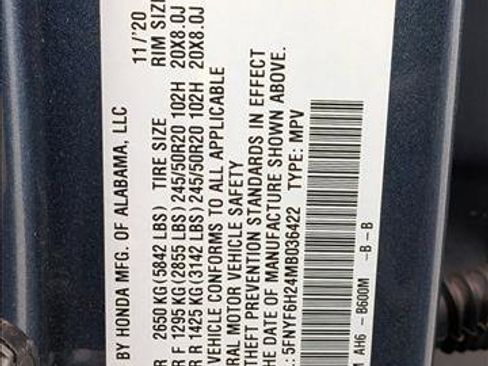 Used 2021 Honda Pilot Special Edition image 19