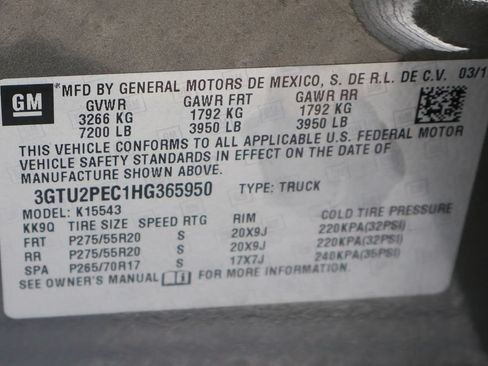 Used 2017 GMC Sierra 1500 Denali AWD/4WD image 54
