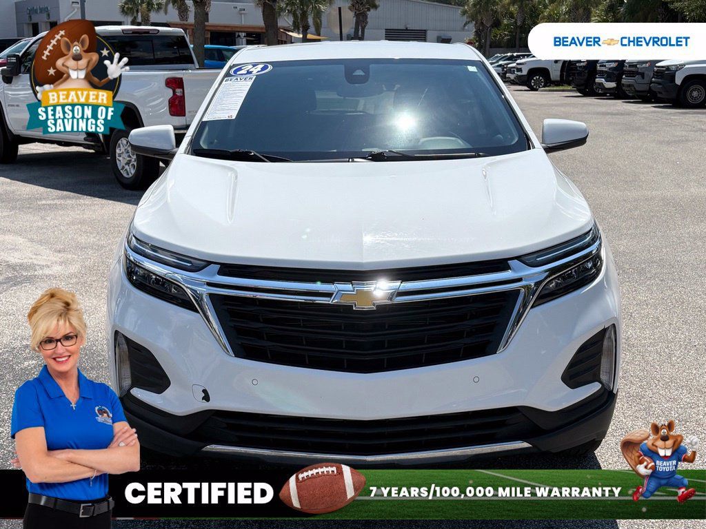 Used 2024 Chevrolet Equinox LT AWD/4WD image 3