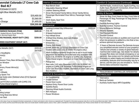 Certified 2022 Chevrolet Colorado LT w/ LT Convenience Package AWD/4WD image 13
