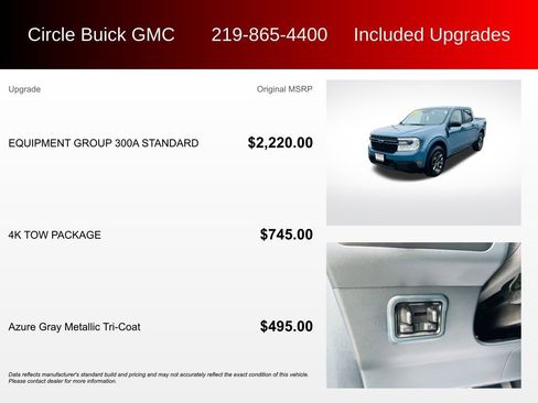 Used 2024 Ford Maverick XLT w/ Equipment Group 300A Standard image 3