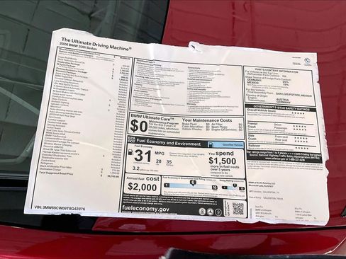 New 2026 BMW 330i Sedan w/ M Sport Package RWD image 19