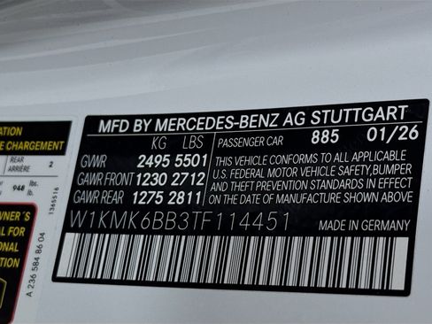 New 2026 Mercedes-Benz CLE 450 4MATIC Cabriolet image 34