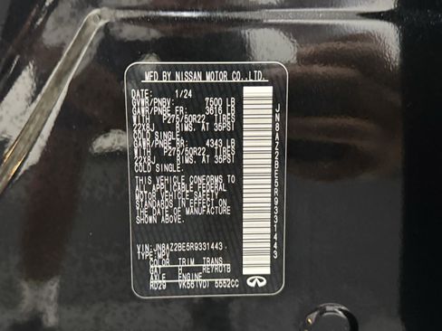 Certified 2024 INFINITI QX80 Sensory w/ Cargo Package AWD/4WD image 29