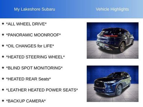 Used 2023 INFINITI QX60 Autograph AWD/4WD image 9