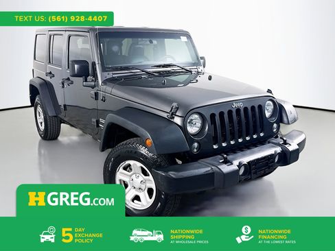 Used 2017 Jeep Wrangler Unlimited Sport w/ Connectivity Group image 1
