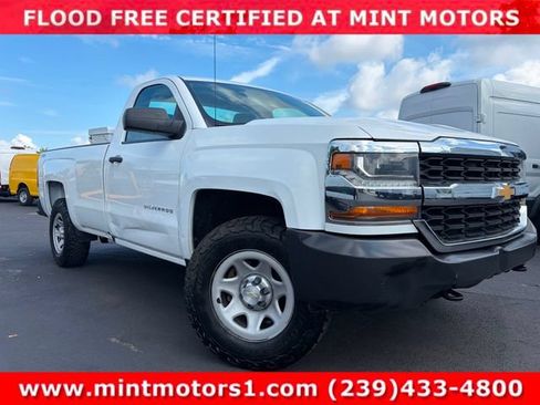Used 2018 Chevrolet Silverado 1500 W/T w/ WT Fleet Convenience Package AWD/4WD image 11