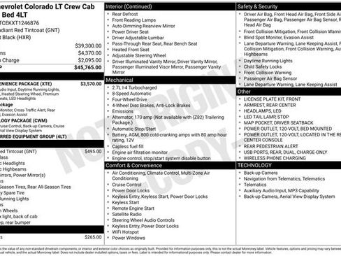New 2026 Chevrolet Colorado LT w/ LT Convenience Package AWD/4WD image 2