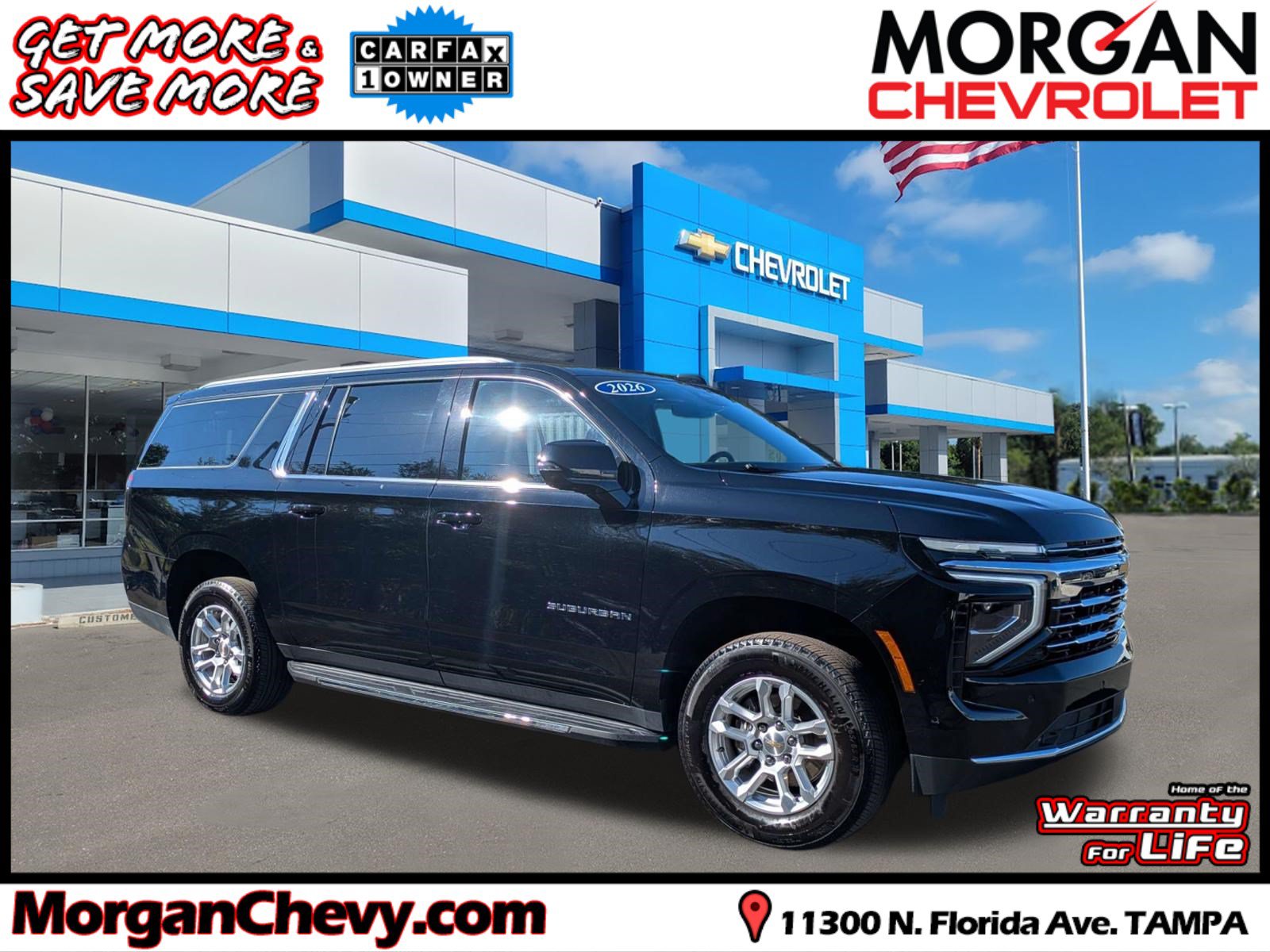 Used 2026 Chevrolet Suburban LT w/ Comfort Package AWD/4WD image 1