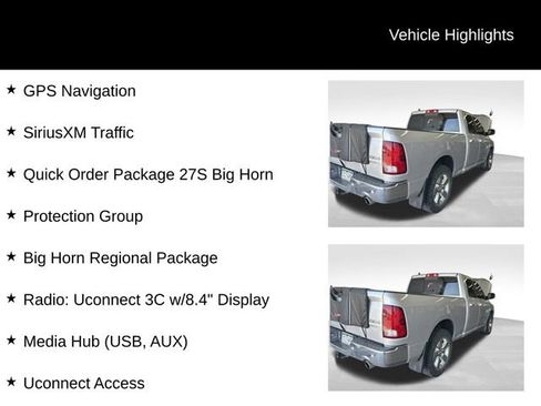 Certified 2017 RAM 1500 Big Horn AWD/4WD image 7