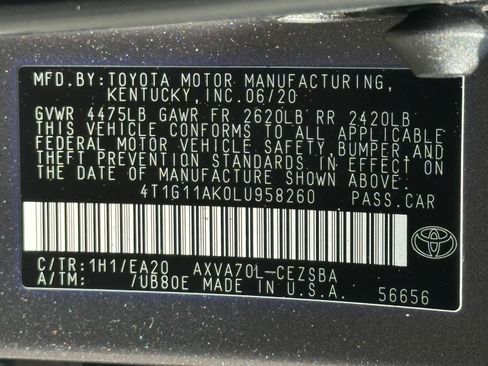 Used 2020 Toyota Camry SE FWD image 29