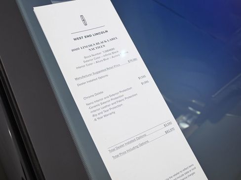 New 2026 Lincoln Nautilus Black Label AWD/4WD image 34