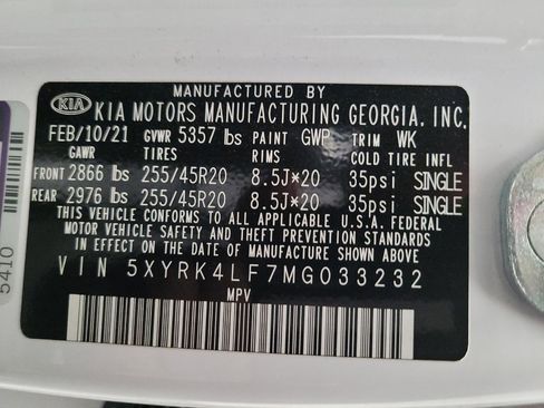 Used 2021 Kia Sorento SX FWD image 33