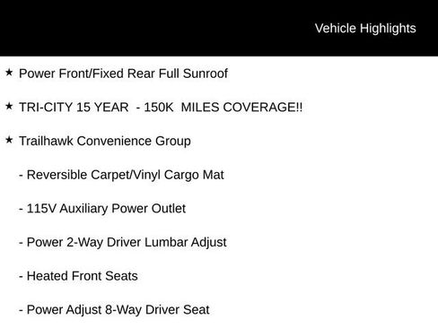 Used 2022 Jeep Compass Trailhawk w/ Sun and Sound Group AWD/4WD image 10