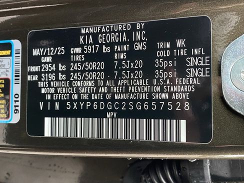 New 2025 Kia Telluride S image 34