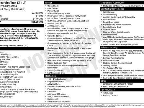 Used 2021 Chevrolet Trax LT AWD/4WD image 72