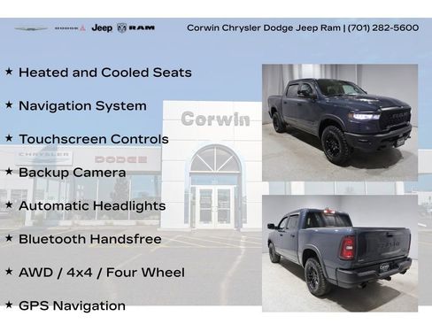Used 2026 RAM 1500 Rebel w/ G/T Package AWD/4WD image 8