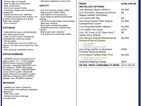 Used 2012 Mercedes-Benz SLS AMG Roadster image 56