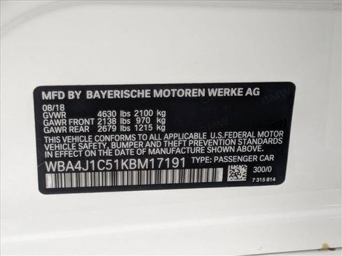 Used 2019 BMW 430i Gran Coupe RWD image 27