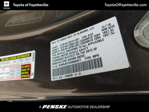 Used 2019 Honda Odyssey EX-L image 10